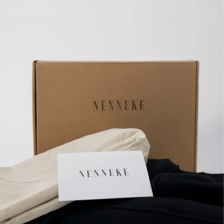 Torba dwustronna, organiczna, oversize - No 3 Czerń/biel