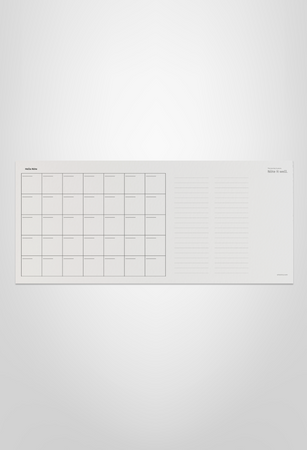 Planer Biurkowy 660×280