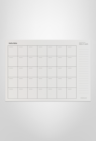 Planer (Biuwar) Biurkowy 245×175