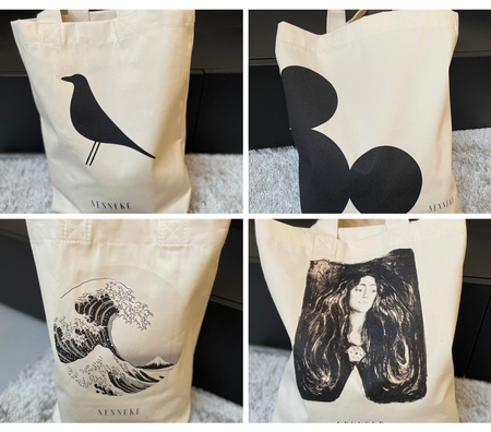 Torba bawełniana 'Eva', Edvard Munch