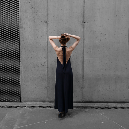 Sukienka długa No1 black