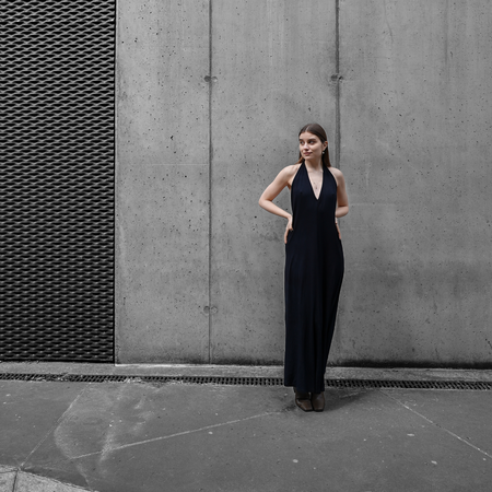 Sukienka długa No1 black