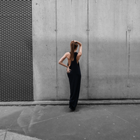 Sukienka długa No2 black